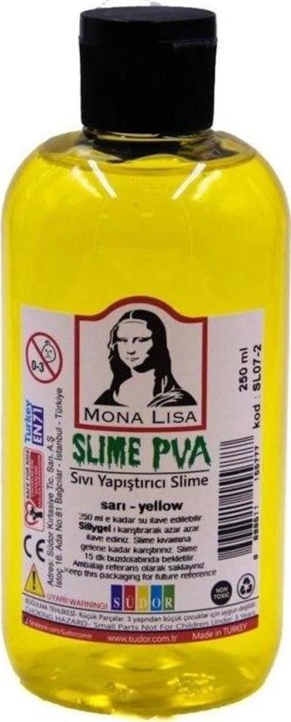 Supertrend Mona Lisa Slime Jeli 250 ml. Sarı - Image 1