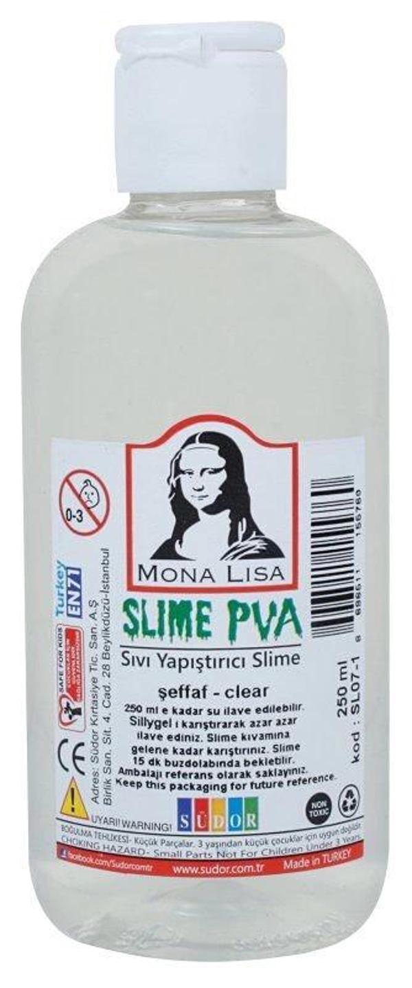 Supertrend Mona Lisa Slime Jeli 250 ml. Şeffaf - Image 1
