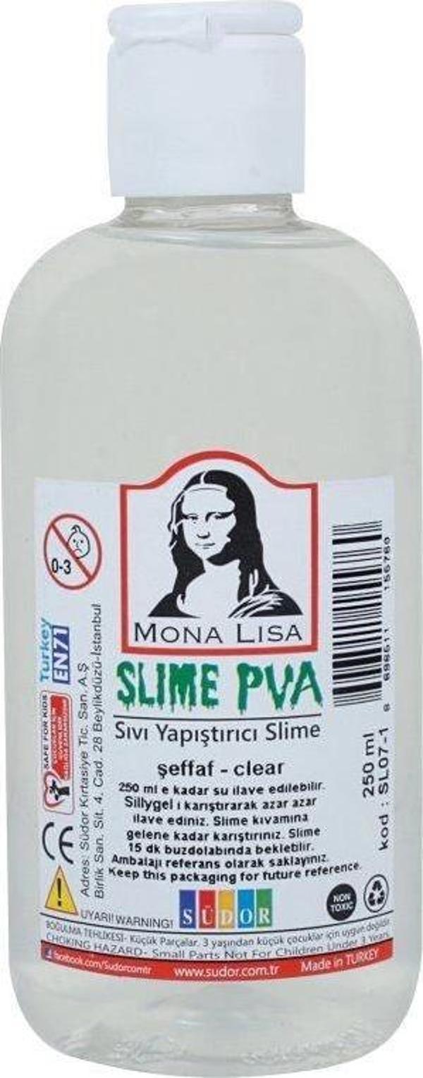 Supertrend Mona Lisa Slime Jeli 250 ml. Şeffaf - Image 1