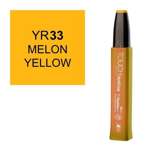 Touch Twin Marker Refill Alcohol Ink Alkol Bazlı Mürekkep 20 ml. YR33 MELON YELLOW - Image 1