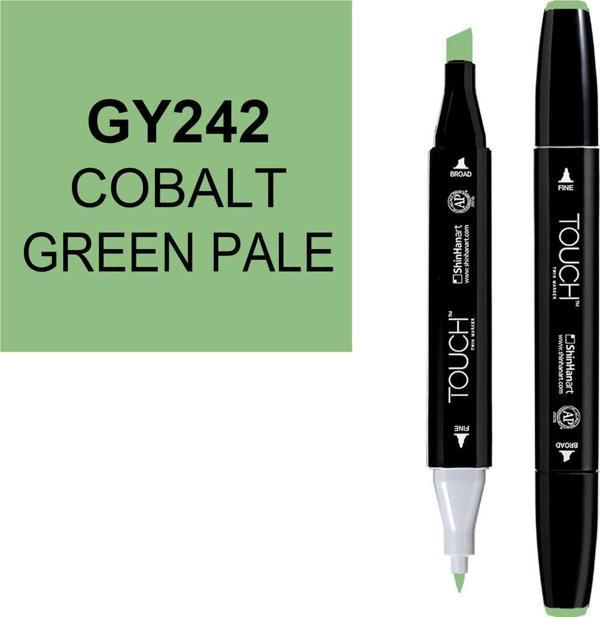 Touch Twin Marker Çizim Kalemi GY242 Cobalt Green Pale - Image 1