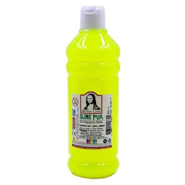 Supertrend Mona Lisa Slime Jeli 500 ml. FOSFORLU SARI - Image 1