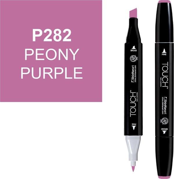 Touch Twin Marker Çizim Kalemi P282 Peony Purple - Image 1