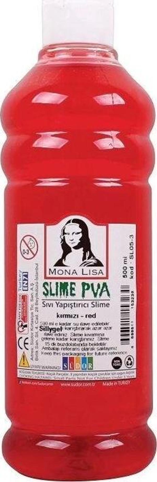 Supertrend Mona Lisa Slime Jeli 500 ml. KIRMIZI - Image 1