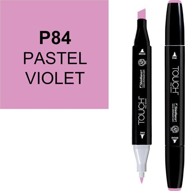 Touch Twin Marker Çizim Kalemi P84 Pastel Violet - Image 1