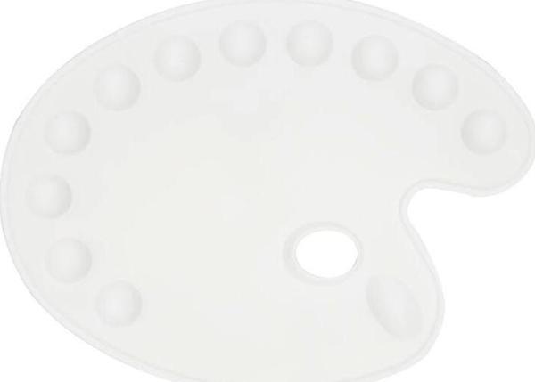 Plastik Godeli Sanatsal Palet 36 cm. - Image 1