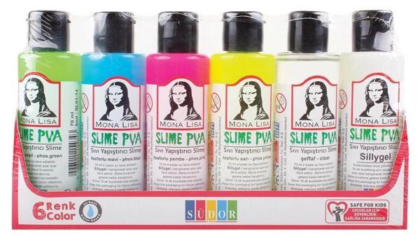 Supertrend Mona Lisa Slime Jeli 70 ml. 6'lı Set - Image 1