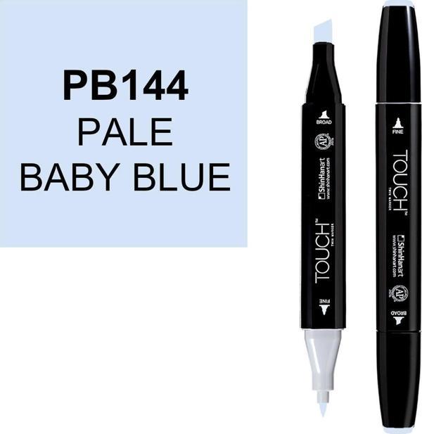 Touch Twin Marker Çizim Kalemi PB144 Pale Baby Blue - Image 1