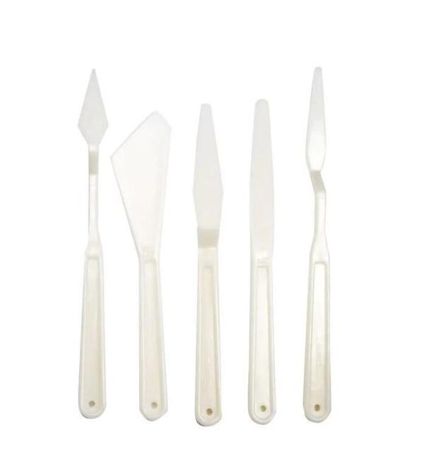 Plastik Spatula Seti 5'li - Image 1