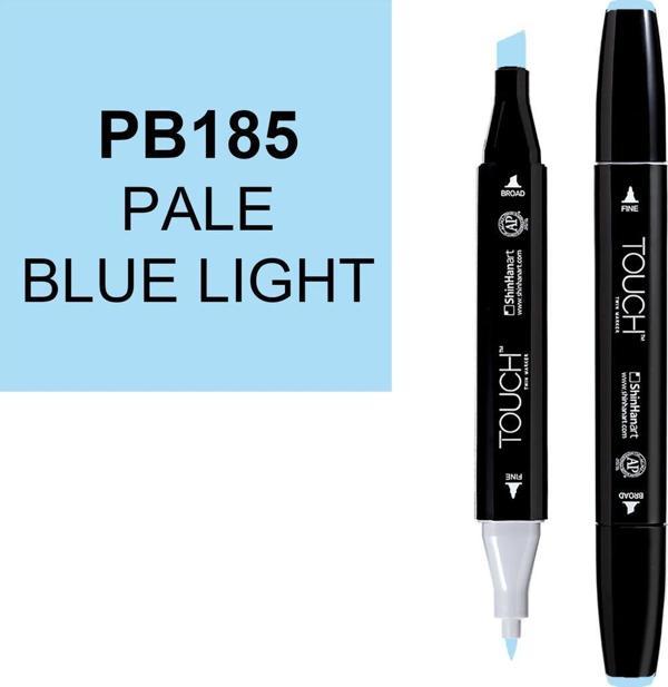 Touch Twin Marker Çizim Kalemi PB185 Pale Blue Light - Image 1
