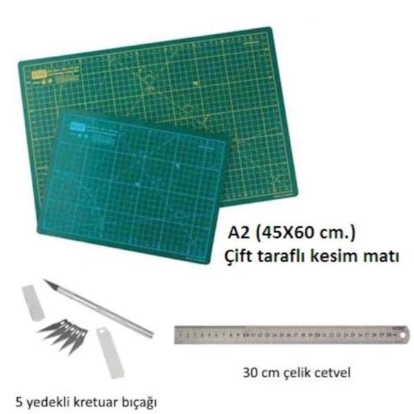 Profesyonel Hobi Kesim Matı Seti A2 (Cutting Mat Seti) - Image 1