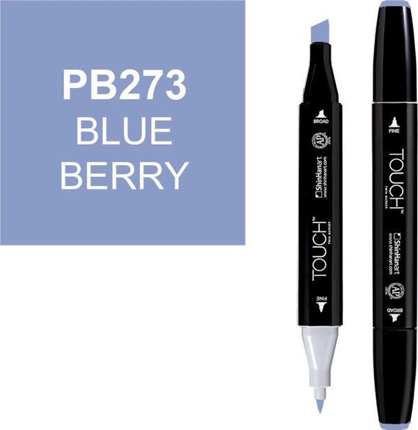 Touch Twin Marker Çizim Kalemi PB273 Blue Berry - Image 1