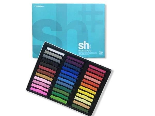 Shinhan Art Soft Pastel Toz Pastel Boya Seti 36 Renk Tam Boy (Large) - Image 1