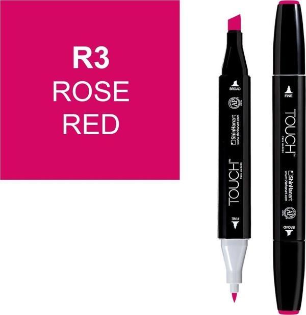 Touch Twin Marker Çizim Kalemi R3 Rose Red - Image 1
