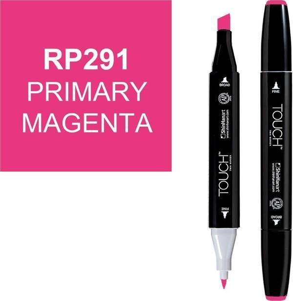 Touch Twin Marker Çizim Kalemi RP291 Primary Magenta - Image 1