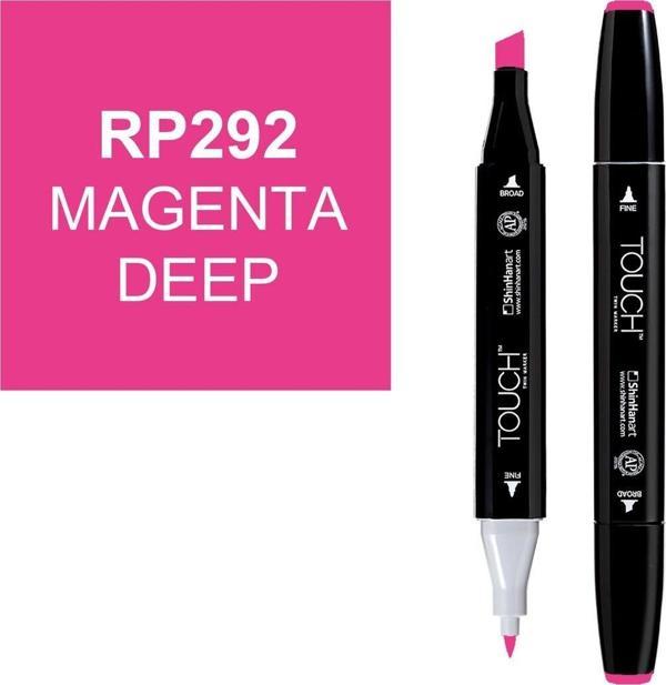 Touch Twin Marker Çizim Kalemi RP292 Magenta Deep - Image 1