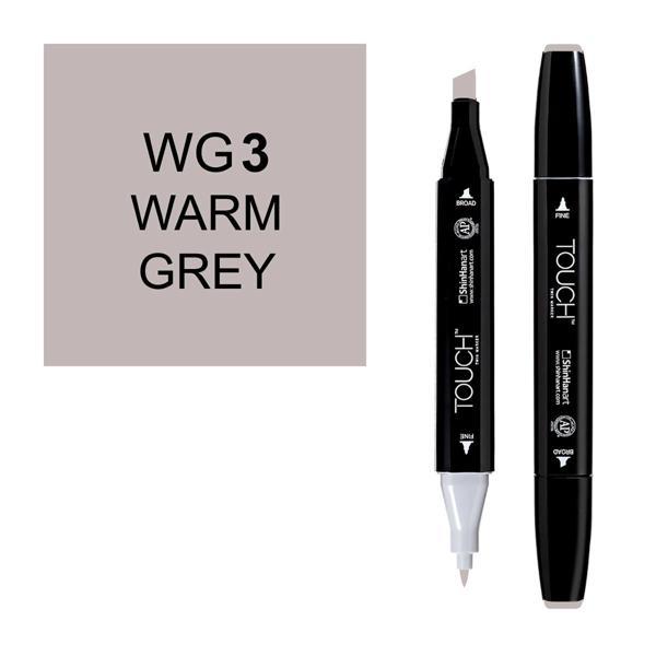 Touch Twin Marker Çizim Kalemi WG3 Warm Grey - Image 1