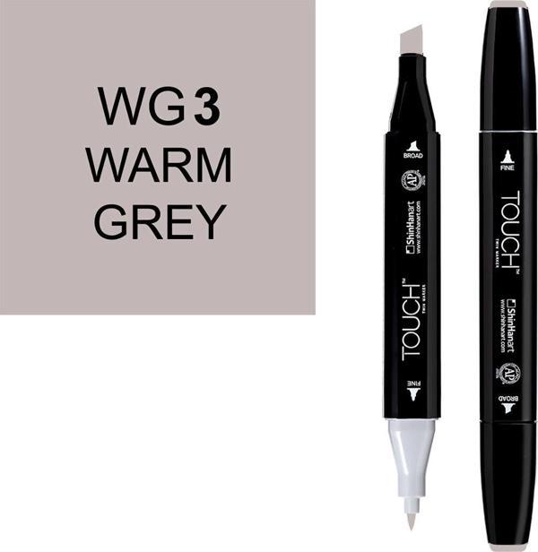 Touch Twin Marker Çizim Kalemi WG3 Warm Grey - Image 1