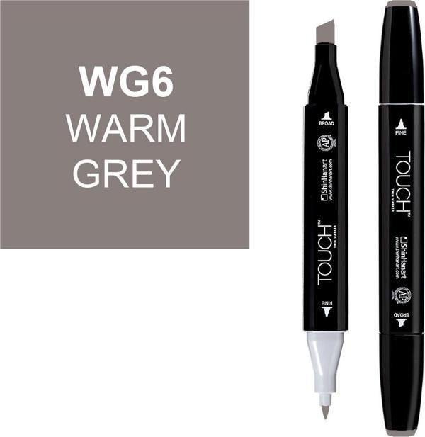 Touch Twin Marker Çizim Kalemi WG6 Warm Grey - Image 1