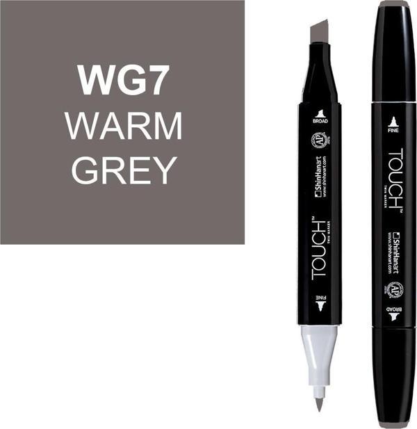Touch Twin Marker Çizim Kalemi WG7 Warm Grey - Image 1