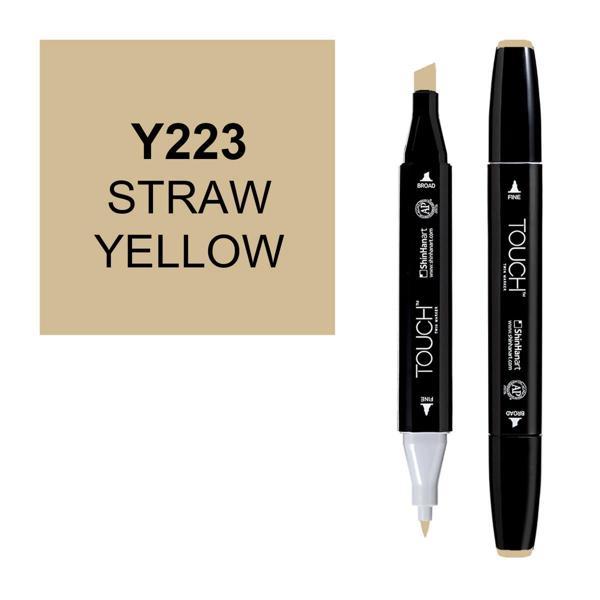 Touch Twin Marker Çizim Kalemi Y223 Straw Yellow - Image 1