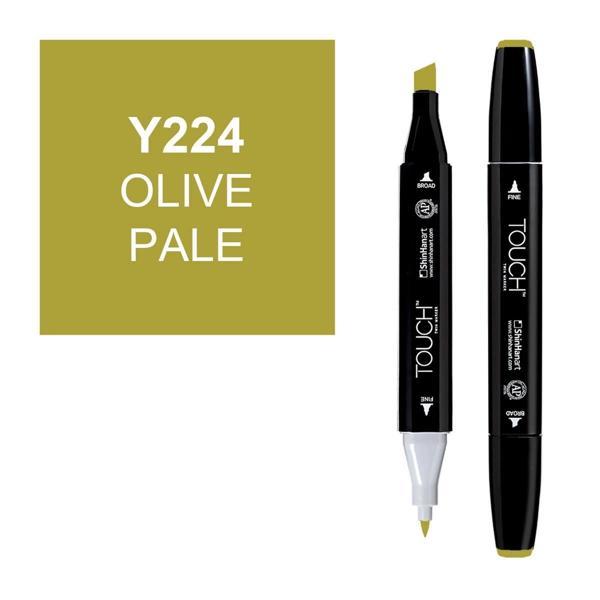 Touch Twin Marker Çizim Kalemi Y224 Olive Pale - Image 1