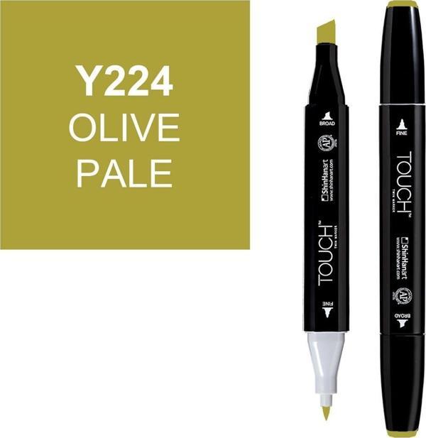 Touch Twin Marker Çizim Kalemi Y224 Olive Pale - Image 1