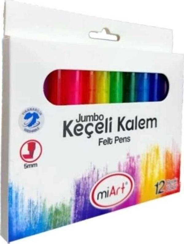 Supertrend Jumbo Keçeli Kalem 12 Renk - Image 1