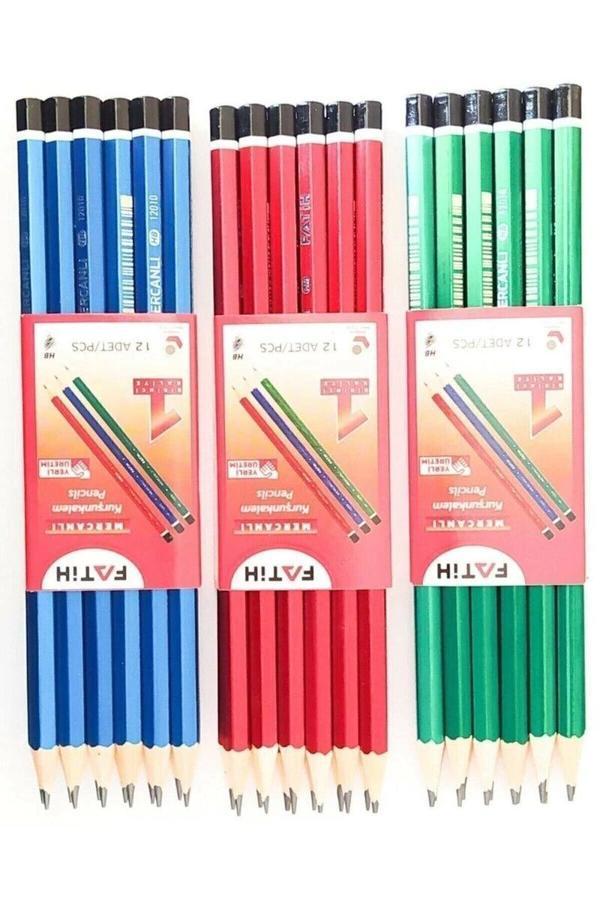 Supertrend Mercanlı Kurşun Kalem 12 Adet - Image 1