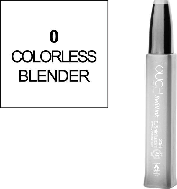 Touch Twin Marker Refill Alcohol Ink Alkol Bazlı Mürekkep 20 ml. 0 BLENDER (RENK AÇICI) - Image 1