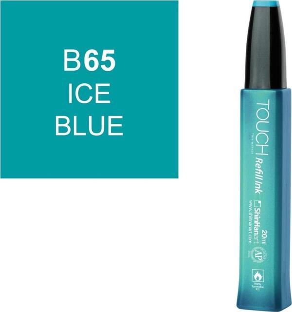 Touch Twin Marker Refill Alcohol Ink Alkol Bazlı Mürekkep 20 ml. B65 ICE BLUE - Image 1