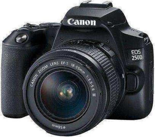Canon EOS 250D + 18-55mm Lens Siyah DSLR Fotoğraf Makinesi - Image 1