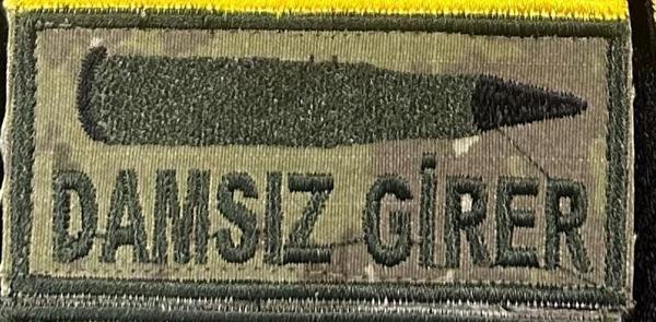 Nakış Patch Damsız Girer TSK - Image 1