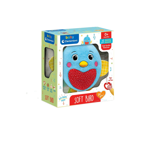 17794 Baby Clementoni - Müzikli Pelüş Kuş - Image 1
