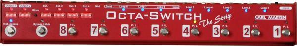Carl Martin Octa-Switch The Strip Gitar Pedalı - Image 1