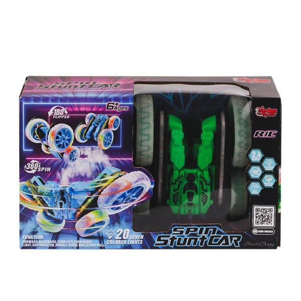 HG-4-45 Kumandalı Işıklı Buharlı Stunt Spin Araba -Vardem Oyuncak - Image 1