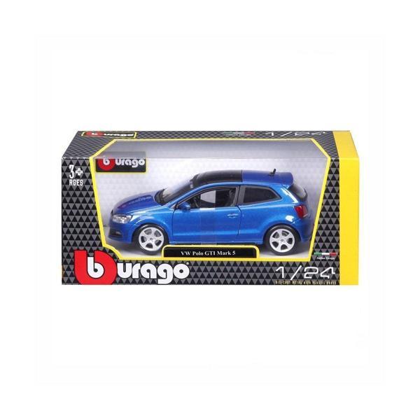 21059 Burago 1:24 Volkswagen Polo GTI Mark 5 Model Araba - Image 1