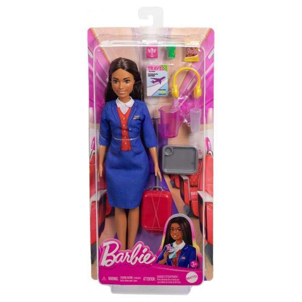 HYT60 Barbie Hostes Bebek ve Aksesuarları - Image 1