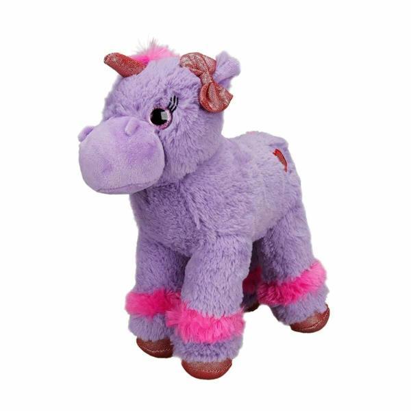 1511 Unicorn Renkli Peluş At 28 cm - Image 1