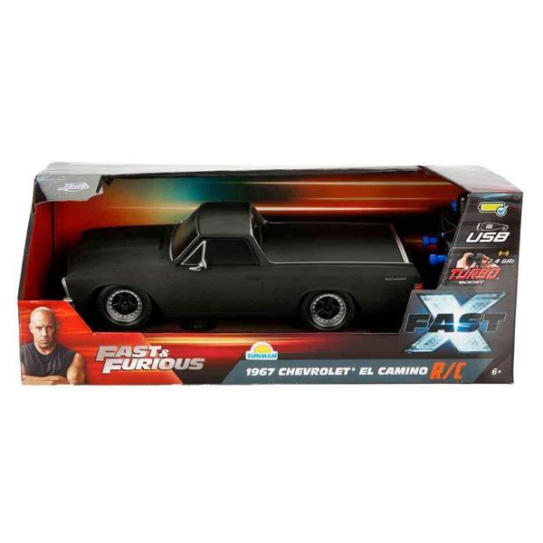 8429 1:16 Fast & Furious 1967 Chevrolet El Camino USB Şarjlı Uzaktan Kumandalı Araba - Image 1