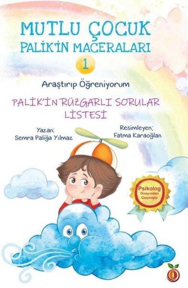 Mutlu Çocuk Palik'in Maceraları 1 - Araştırıp Öğreniyorum - Palik'in Rüzgarlı Sorular Listesi - İnci Çocuk Yayınları - Image 1