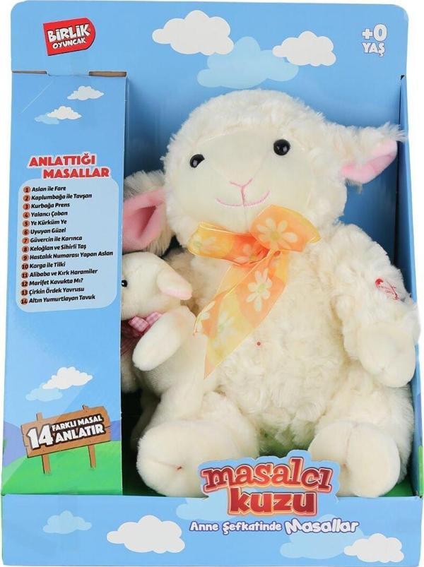 M-1117526-12 Türkçe Yavrulu Masal Anlatan Kuzu -Birliktoys - Image 1