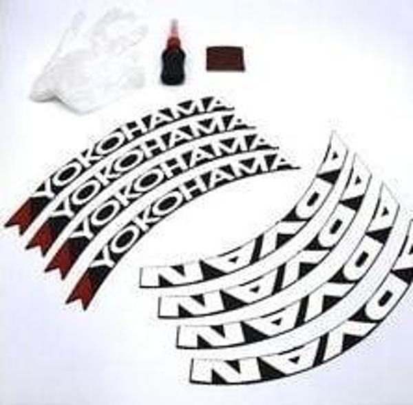 Yokohoma /Advan Lastik Yazısı Seti 8 Adet - Image 1