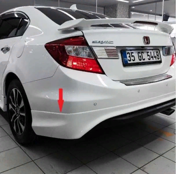 Honda Civic Fb7 2012-2015 Arka Tampon Eki Modulo - Image 1