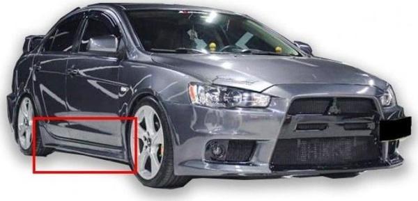 Mitsubishi Lancer 2008-2013 Yan Marşpiyel Boyalı - Image 1