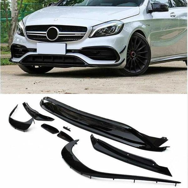 Mercedes W176 2016-2018 A Serisi A45 Uyumlu Ön Tampon Aero Kit - Image 1