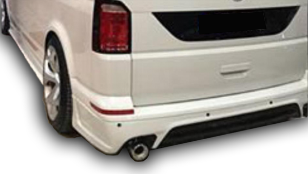 Volkswagen Transporter T7 (2015 - 2019) Özel Arka Tampon Eki Boyasız - Image 1