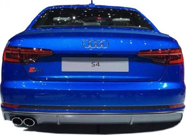 Audi A4 B9 2017 - 19 S4 Difüzör (Sol Çift Çıkış) Plastik Boyasız - Image 1