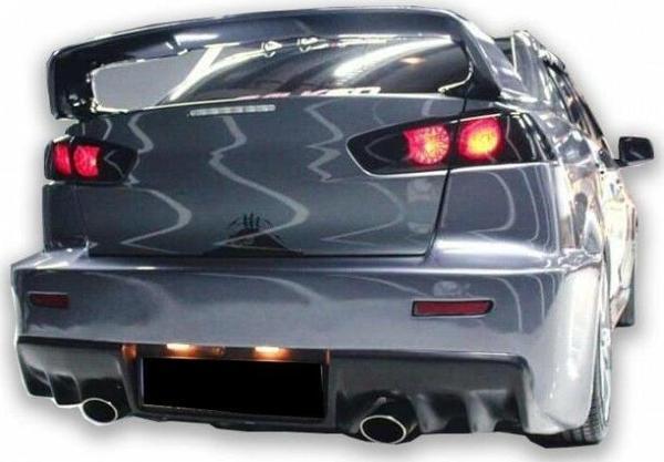 Mitsubishi Lancer Evo 10 2009 - 17 Arka Tampon Plastik Boyasız - Image 1