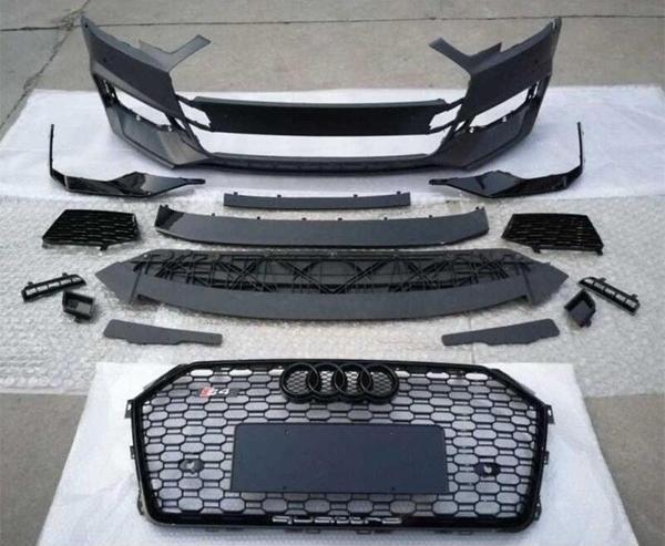 Audi A4 2016-2019 Rs4 Ön Tampon Panjur Seti - Image 1